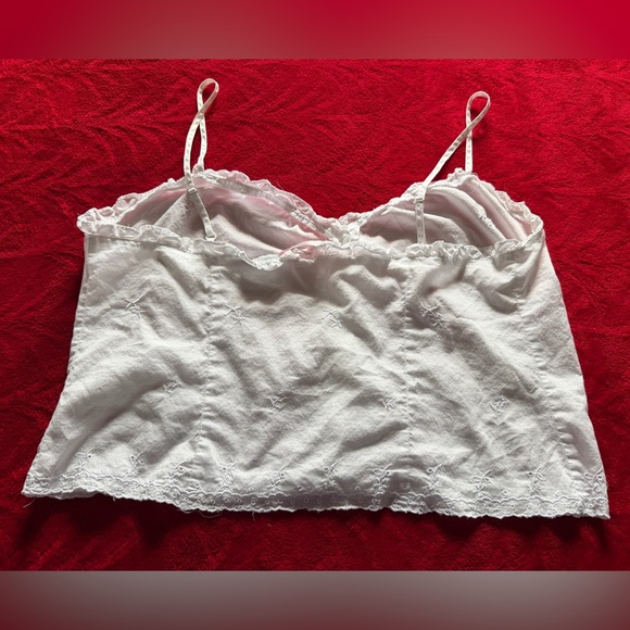 NWOT LARGE VICTORIA’S SECRET PJ SET WHITE PERFECT MEASUREMENTS IN PICS FLAWLESS - Picture 5 of 12